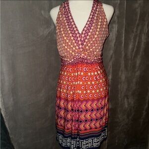 Colorful Groovy Summer Dress👗